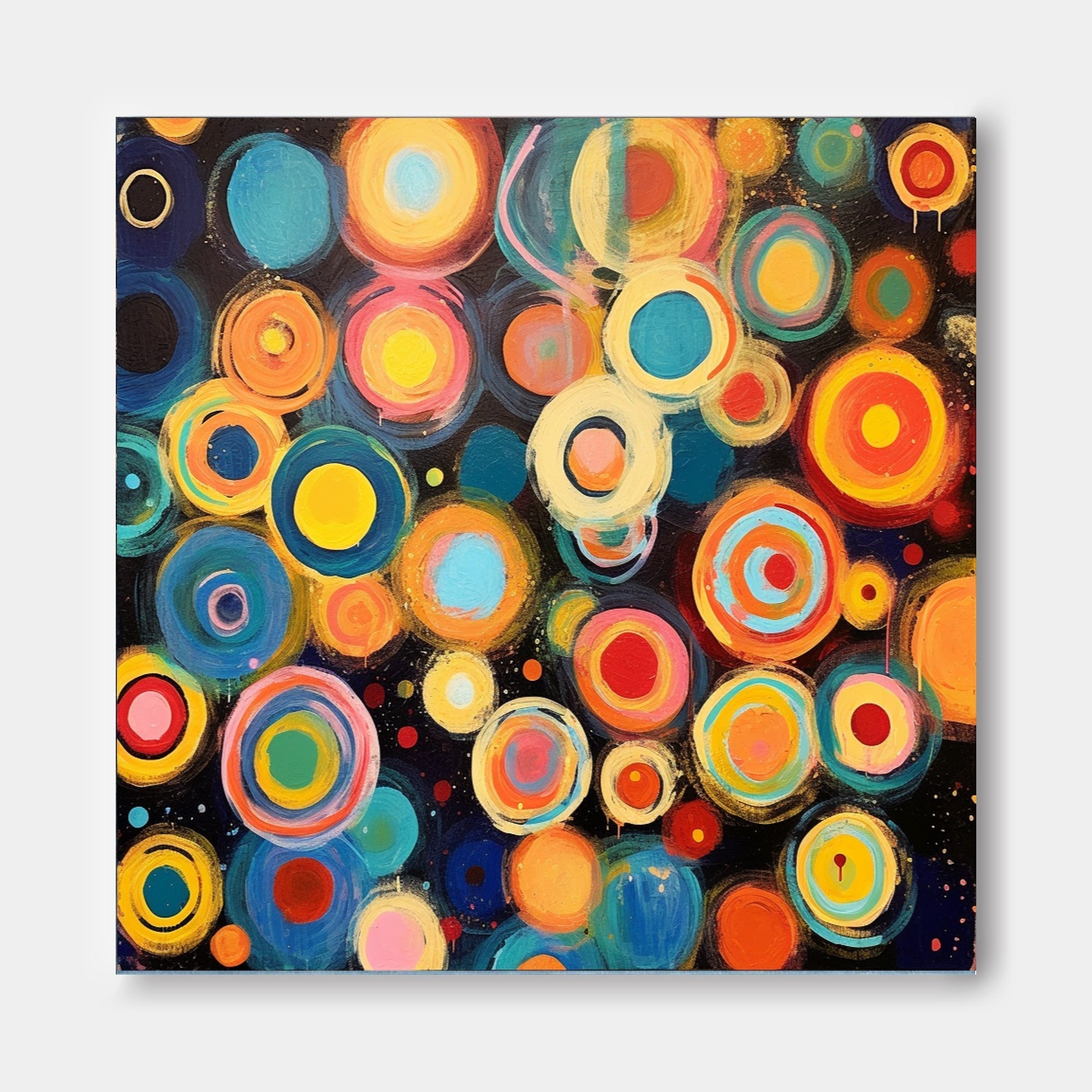 Wallart Abstract Canvas Art #AB325
