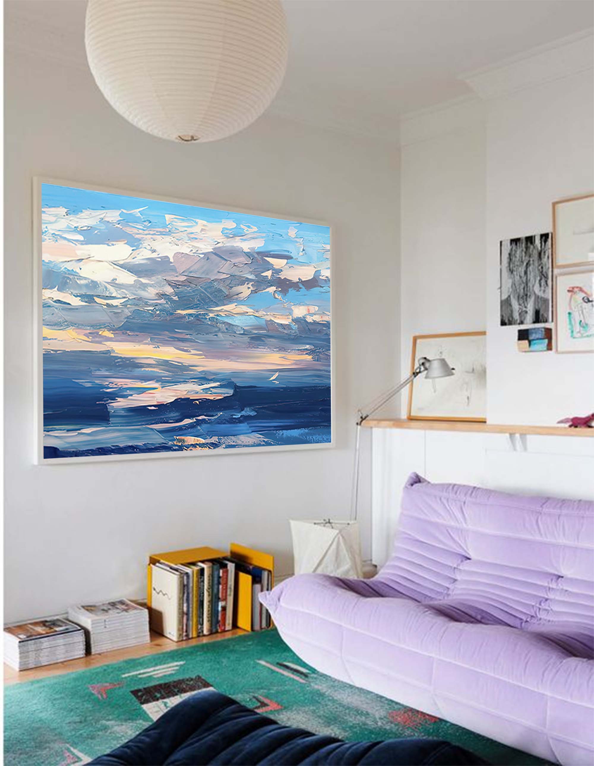 Wallart Twilight Sky Reflections