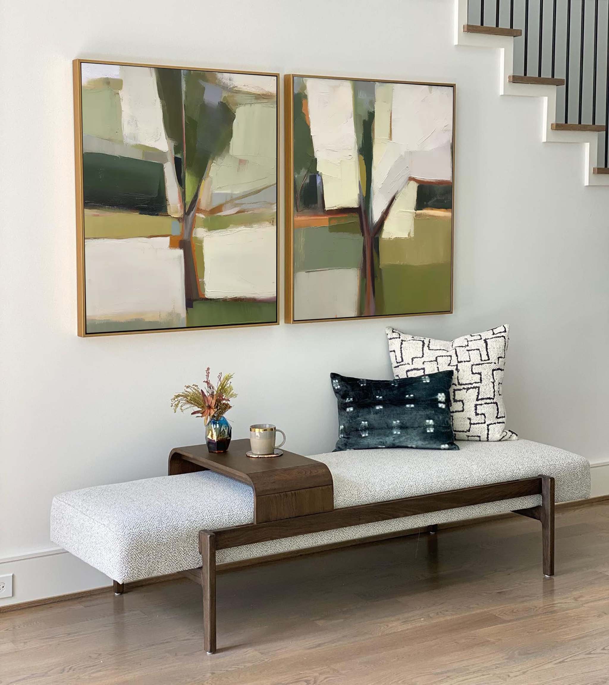 Wallart Abstract Canvas Art #AB312