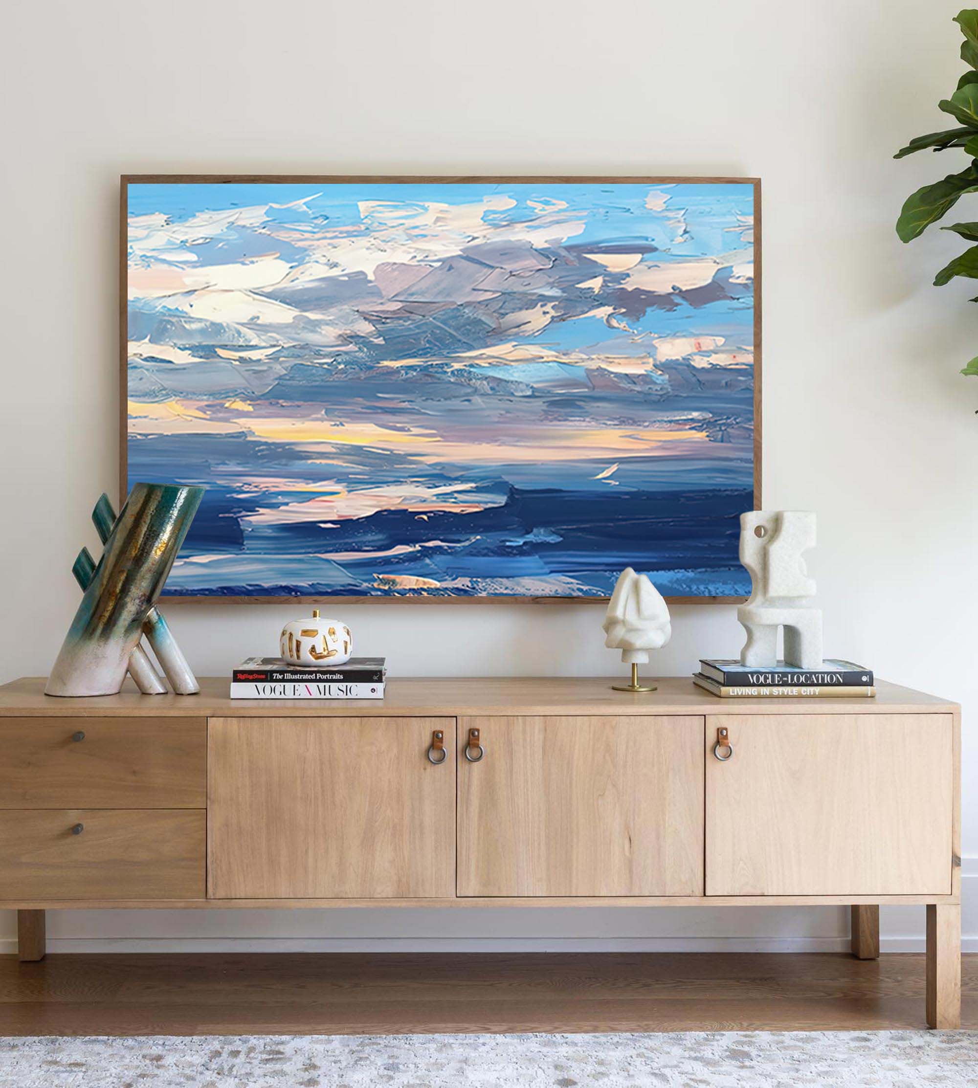 Wallart Twilight Sky Reflections