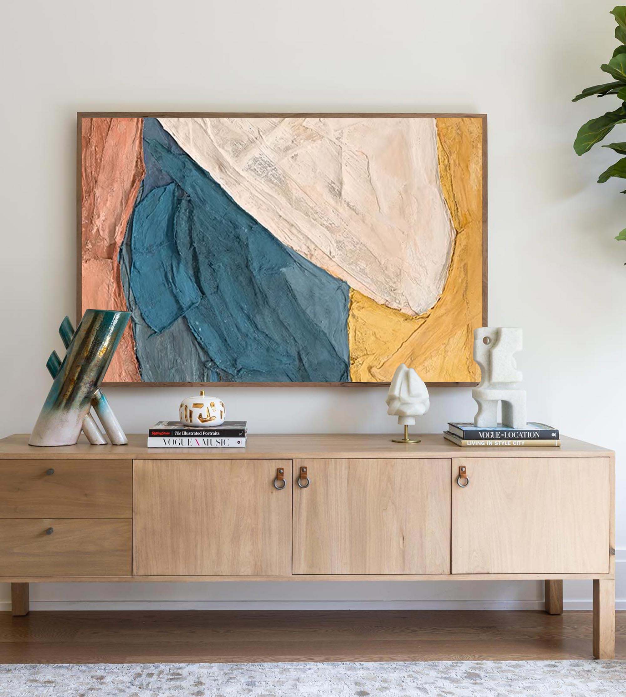 Wallart Earth and Ocean Harmony