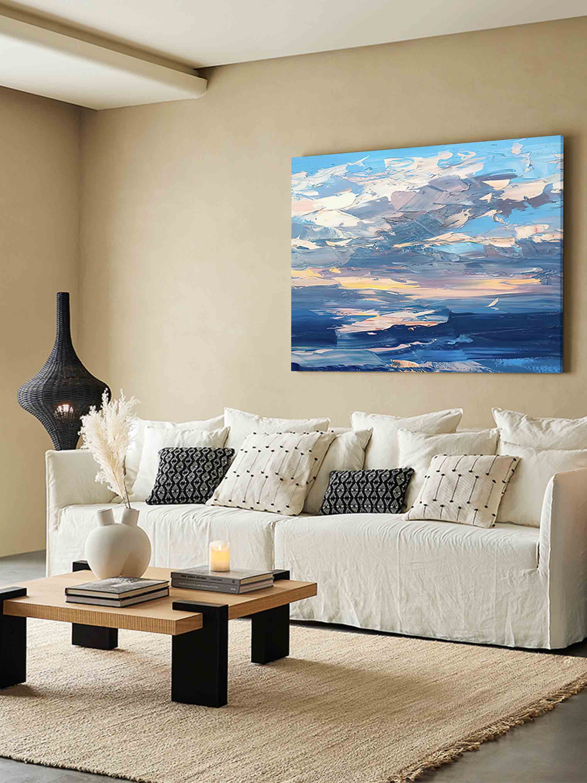 Wallart Twilight Sky Reflections