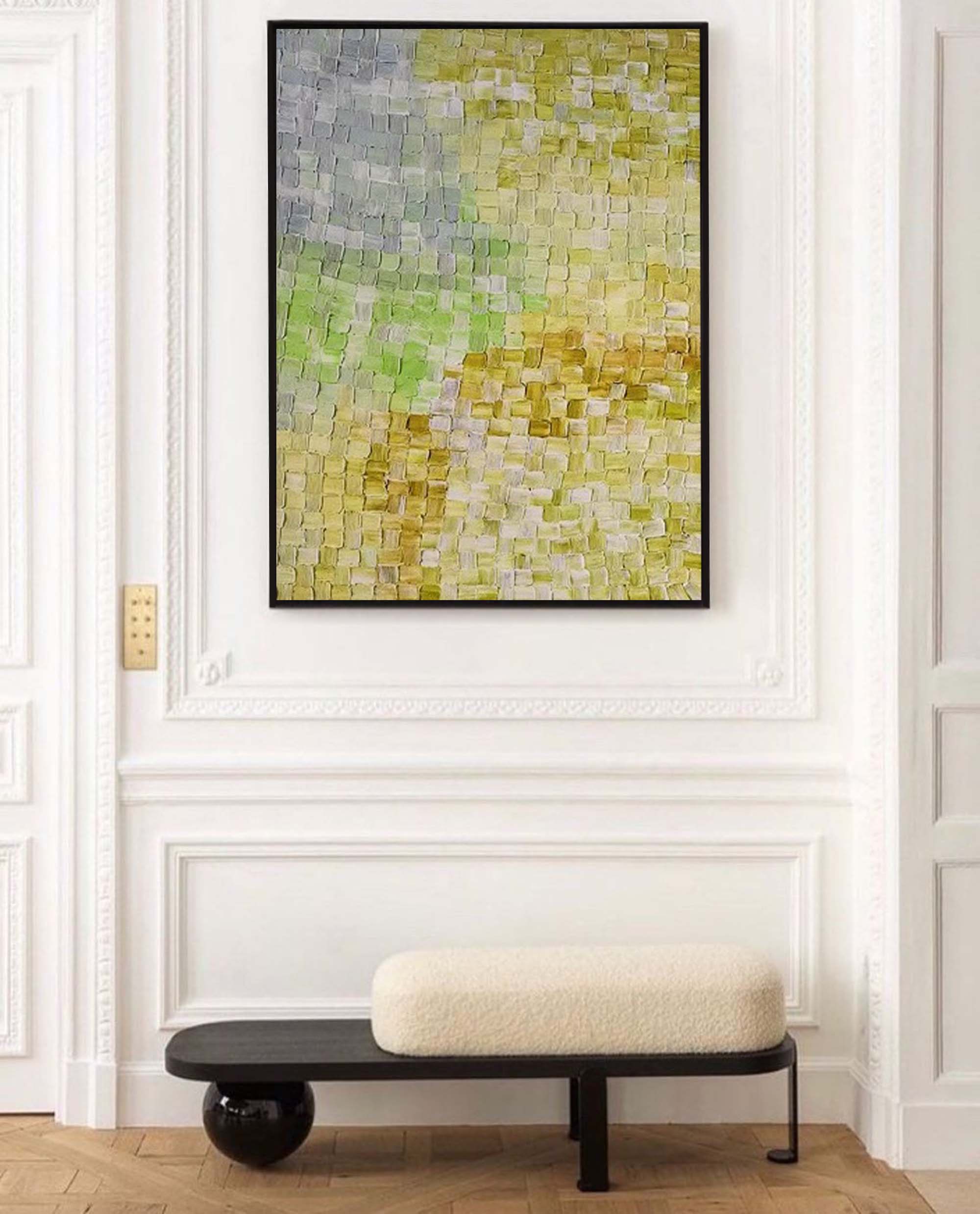Wallart Golden Hour Abstract Textured Art