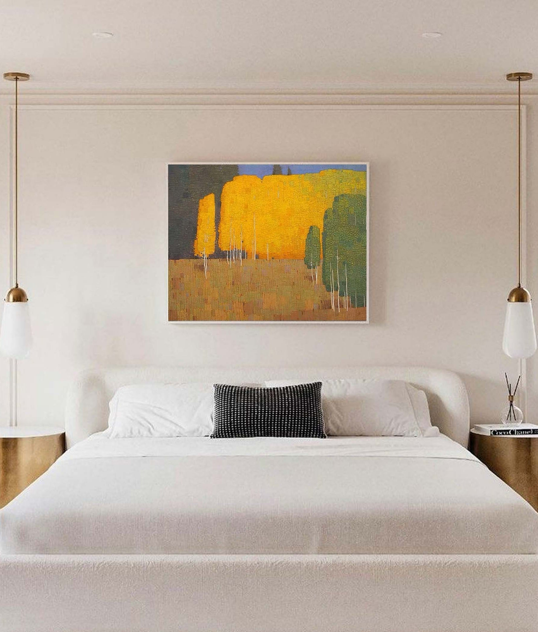 Wallart Golden Grove in Autumn Light
