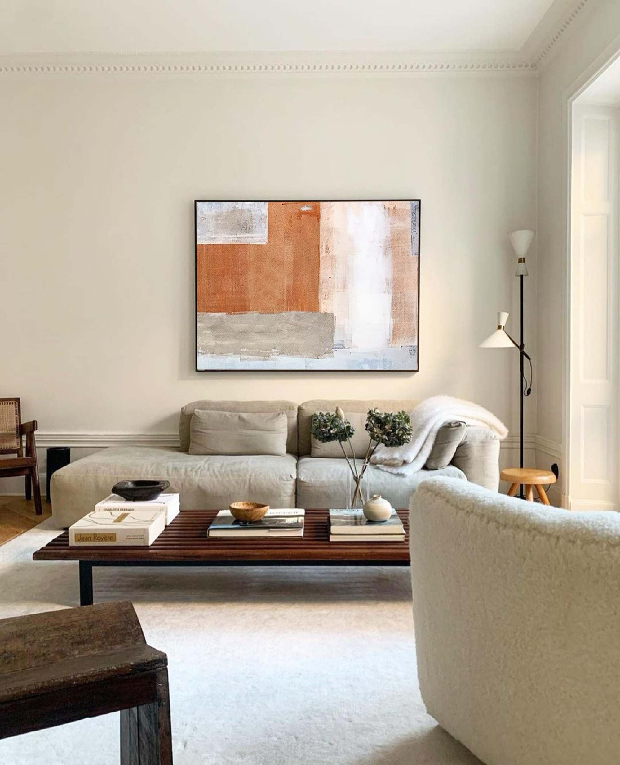 Wallart Minimalist Geometric Abstract Art