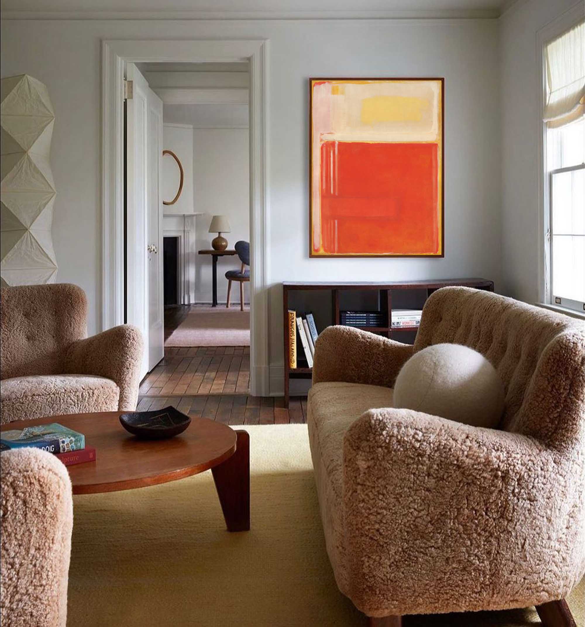Wallart Radiant Abstract Color Block Art